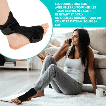 Attelle de Nuit pour Fasciite Plantaire – Soulagement Douleur Talon et Confort Ergonomique - Rondor