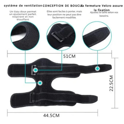 Attelle de Nuit pour Fasciite Plantaire – Soulagement Douleur Talon et Confort Ergonomique - Rondor