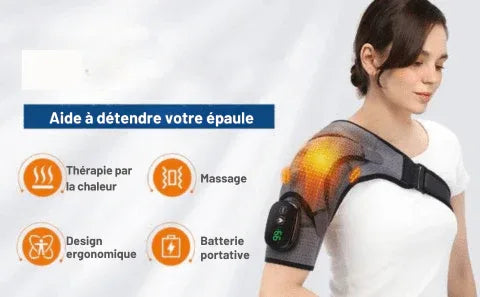 Attelle Épaule Chauffante Massante Clare™ - Rondor