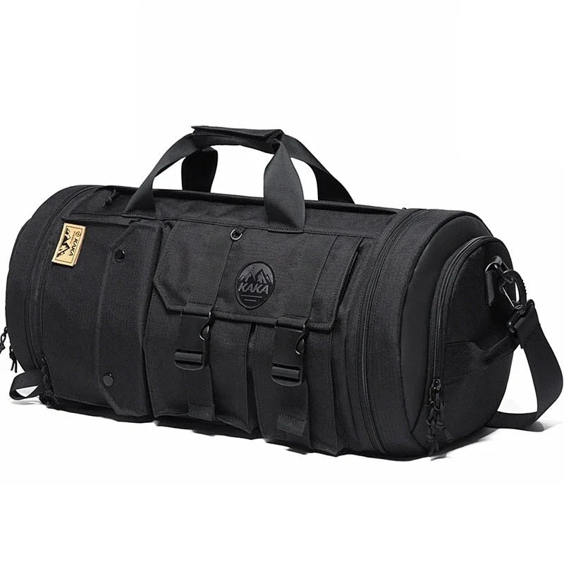 AventureMax - Sac à dos de randonnée homme grande capacité noir - Rondor