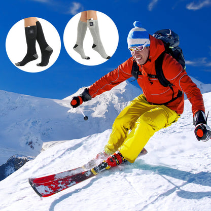 Beheizte Socken | Wiederaufladbare Thermosocken mit einstellbarer Temperatur und bis zu 8 Stunden Wärme