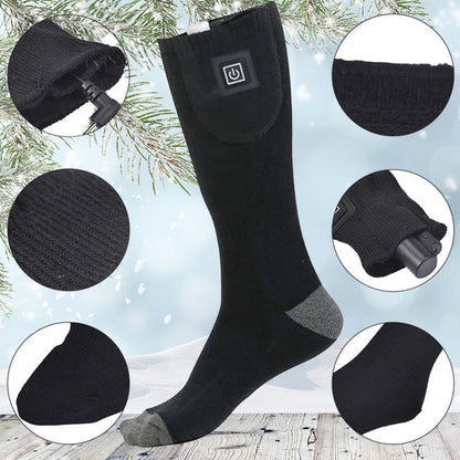 Beheizte Socken | Wiederaufladbare Thermosocken mit einstellbarer Temperatur und bis zu 8 Stunden Wärme