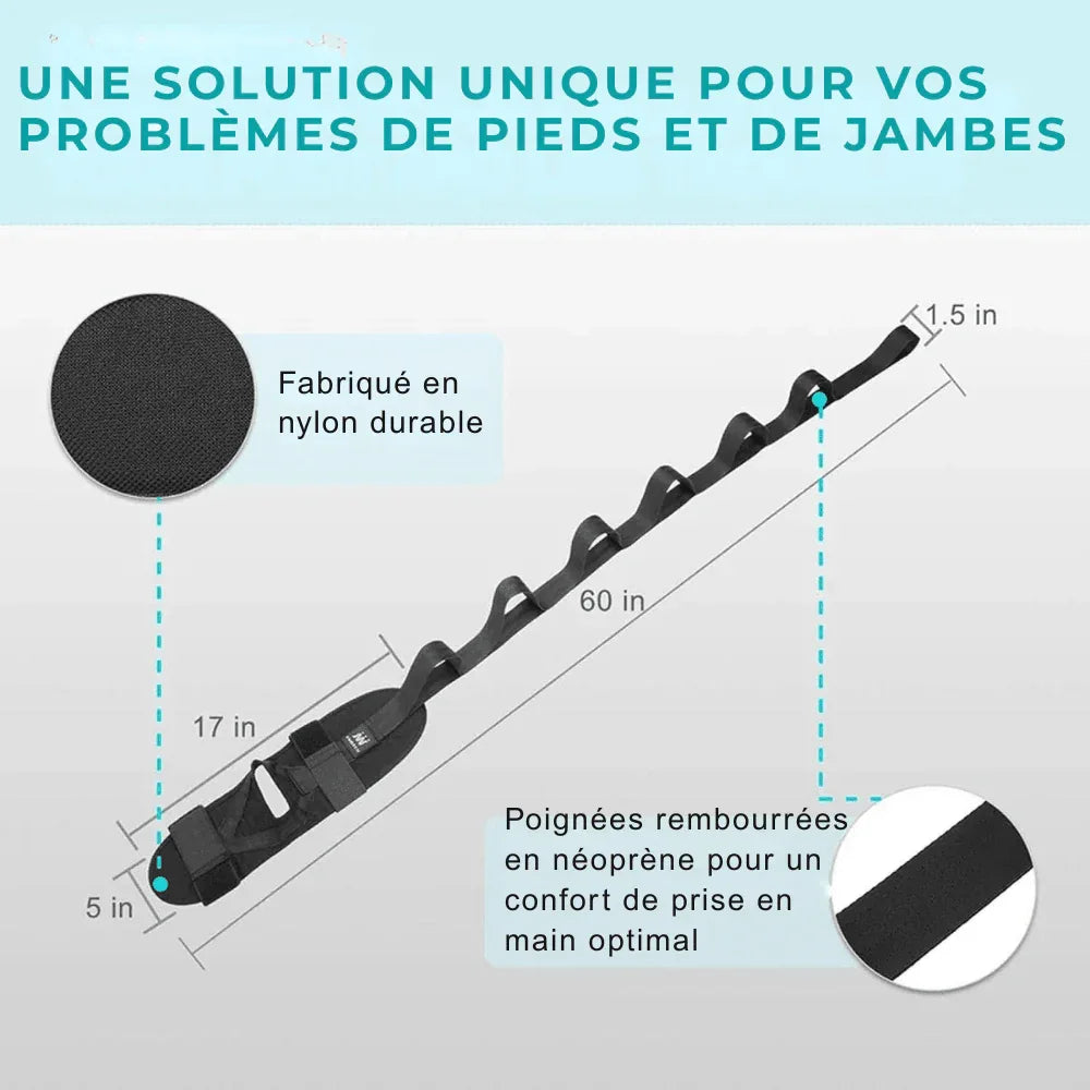 Bande d’étirement orthopédique pour le pied et la jambe - Rondor