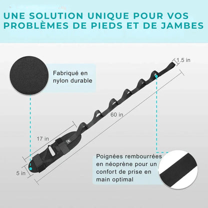 Bande d’étirement orthopédique pour le pied et la jambe - Rondor