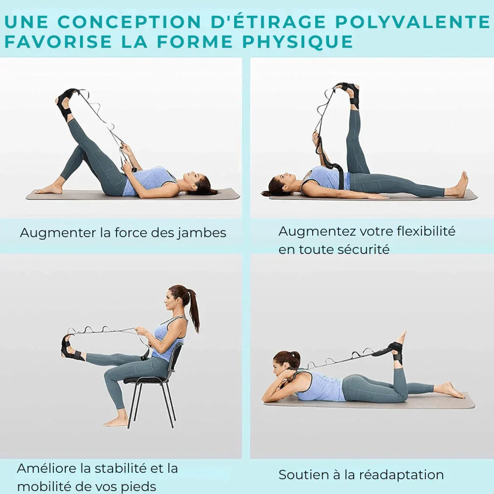 Bande d’étirement orthopédique pour le pied et la jambe - Rondor