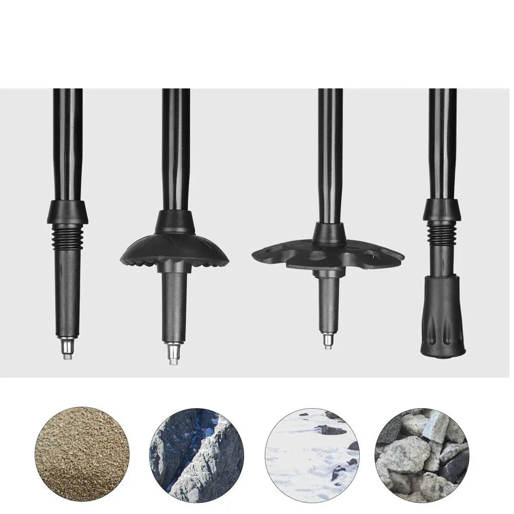 Bâton de randonnée en aluminium - Rondor