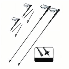 Bâton de Randonnée Pliable Carbone - Rondor