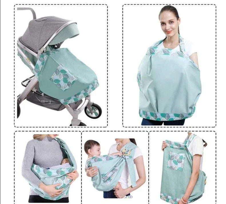 BébéZen™ Écharpe Porte - Bébé Ergonomique en Coton - Rondor