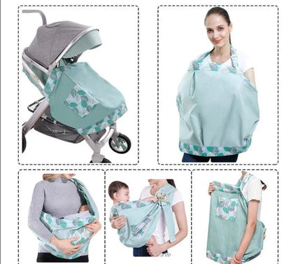 BébéZen™ Écharpe Porte - Bébé Ergonomique en Coton - Rondor