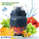 Blender 2-en-1 Portable – Mixeur + Gourde avec Paille (500 ml)