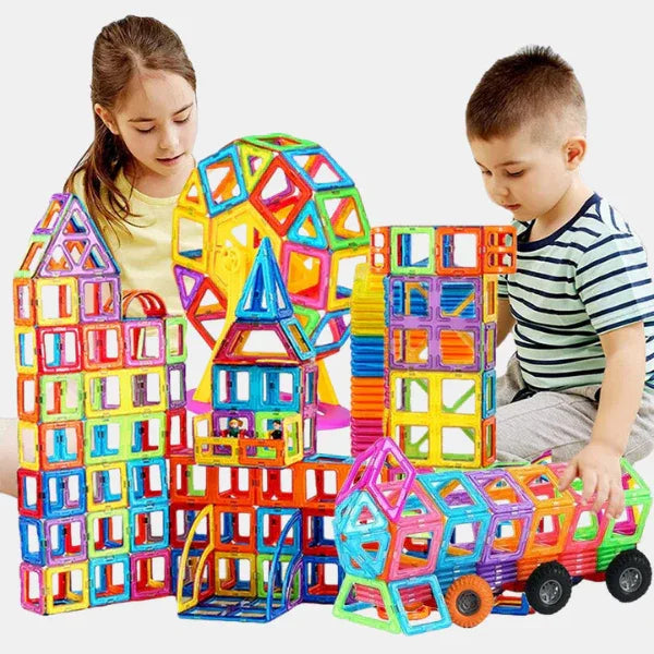 Blocs de Construction Magnétiques Créatifs – Plaisir de Construction Infini - Rondor