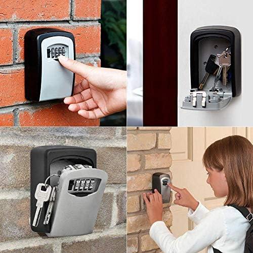 Boîte à clés murale avec code - Robuste et Sécurisée - Rondor