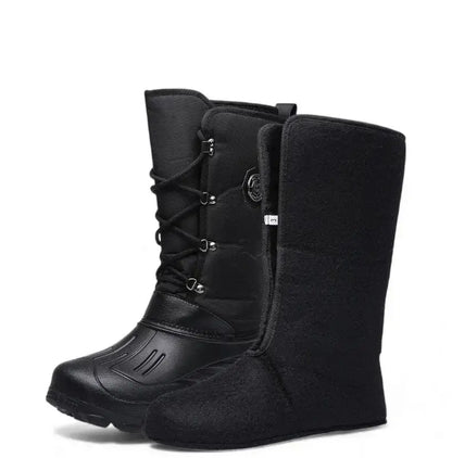 Botte grand froid revêtement camo