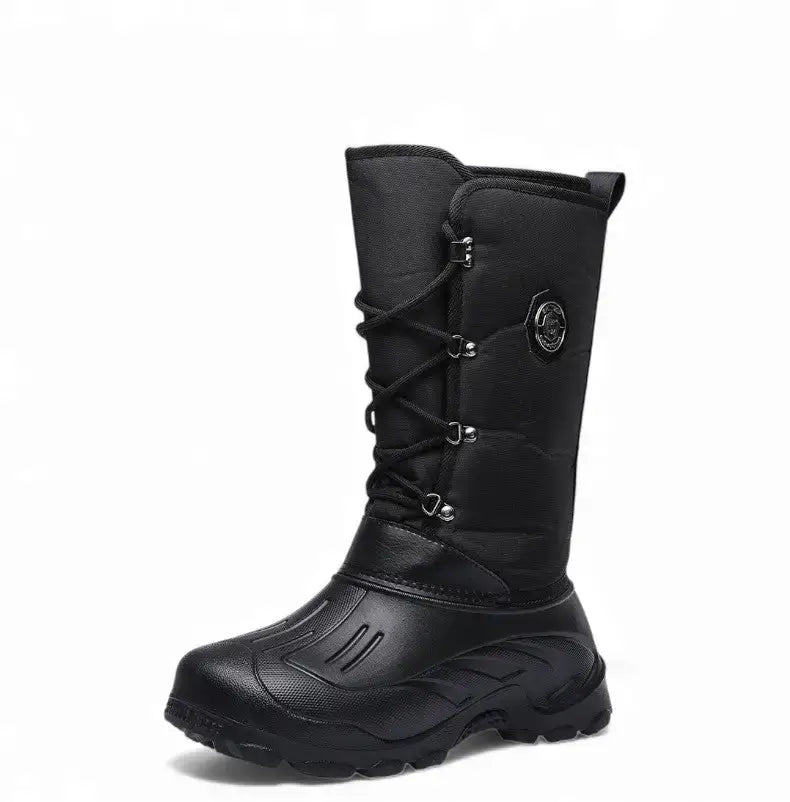 Botte grand froid revêtement camo