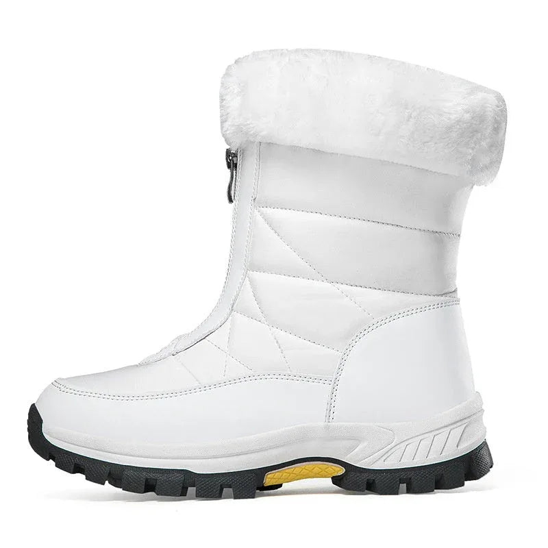 Bottes de Neige Chaudes et Antidérapantes pour Femme – Confort & Sécurité Hiver - Rondor