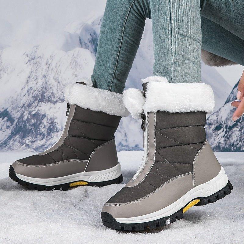 Bottes de Neige Chaudes et Antidérapantes pour Femme – Confort & Sécurité Hiver - Rondor