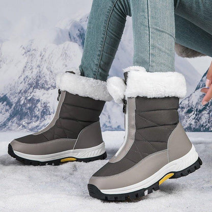 Bottes de Neige Chaudes et Antidérapantes pour Femme – Confort & Sécurité Hiver - Rondor
