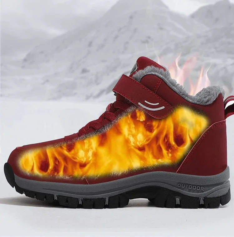 Bottes de neige imperméables à enfiler pour hommes et femme - Rondor