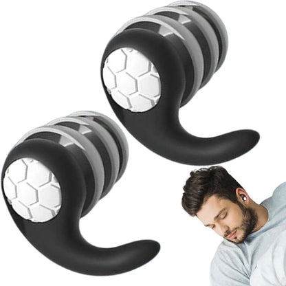 Bouchons anti - ronflement en silicone doux – confort nasal et sommeil réparé - Rondor