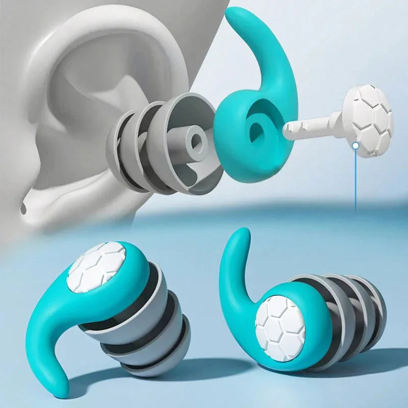 Bouchons anti - ronflement en silicone doux – confort nasal et sommeil réparé - Rondor