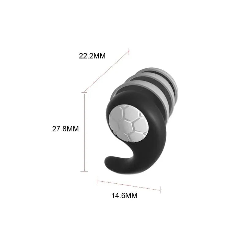 Bouchons anti - ronflement en silicone doux – confort nasal et sommeil réparé - Rondor