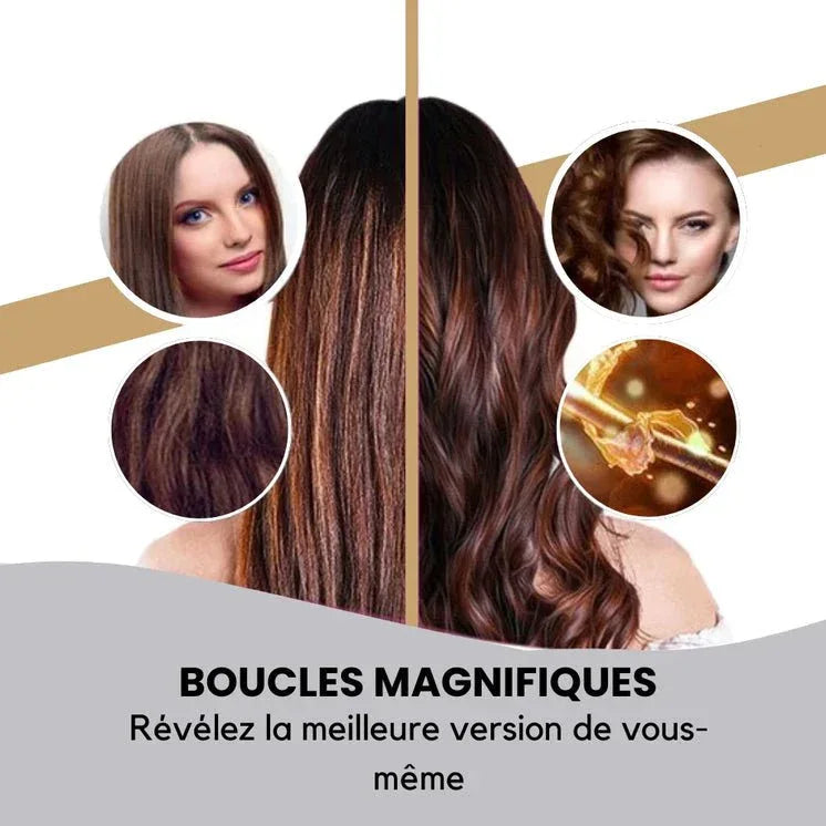 Boucleur à Cheveux en Céramique - Rotation Automatique - Rondor