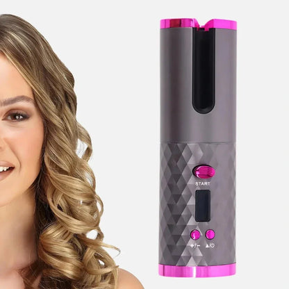 Boucleur à Cheveux en Céramique - Rotation Automatique - Rondor