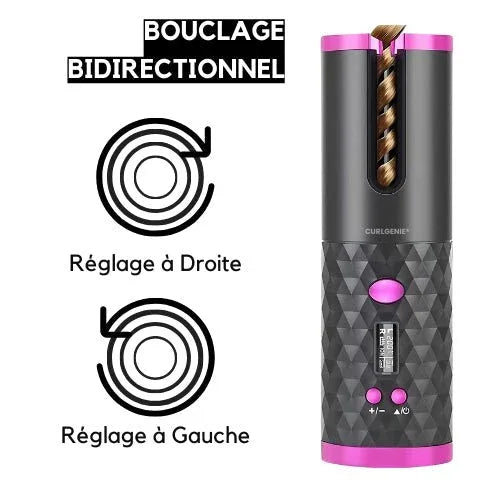Boucleur à Cheveux en Céramique - Rotation Automatique - Rondor