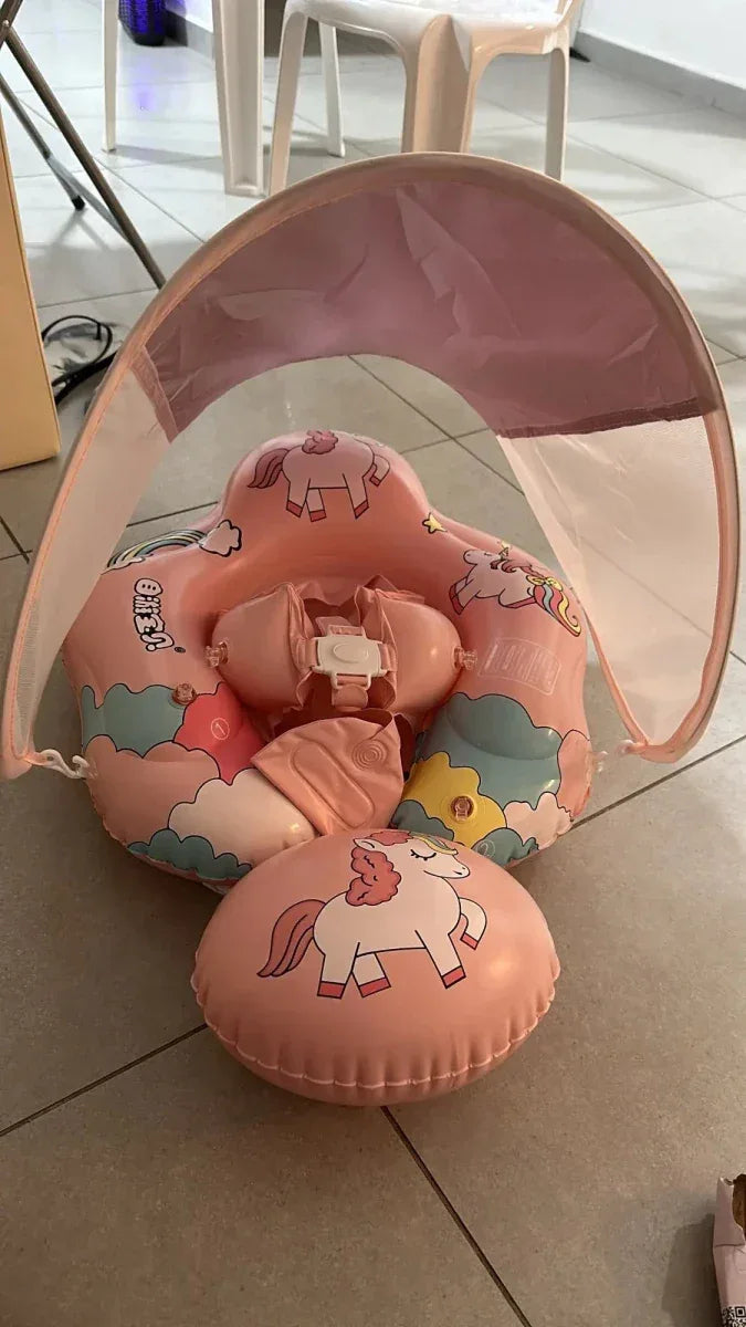 Bouée bébé piscine avec protection UV - Rondor