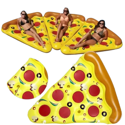 Matelas Gonflable Pizza Géante – Détente Fun et Confort sur l’Eau