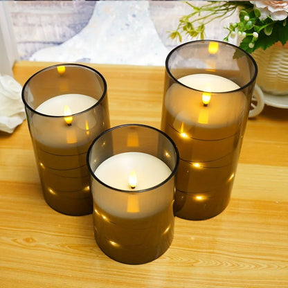 Bougies LED Étoile avec Télécommande – Décoration Lumineuse pour Fêtes - Rondor