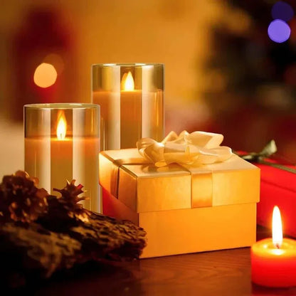 Bougies LED Étoile avec Télécommande – Décoration Lumineuse pour Fêtes - Rondor