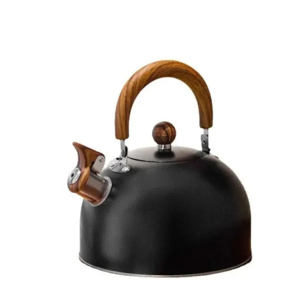 Bouilloire en Acier Inoxydable avec Sifflet 2,5L / 3L – Tous Feux - Rondor