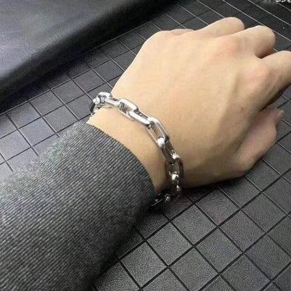 Bracelet en Fer pour Hommes – Accessoire Masculin Robuste - Rondor