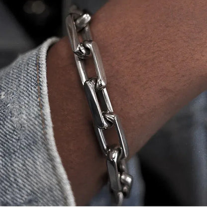 Bracelet en Fer pour Hommes – Accessoire Masculin Robuste - Rondor