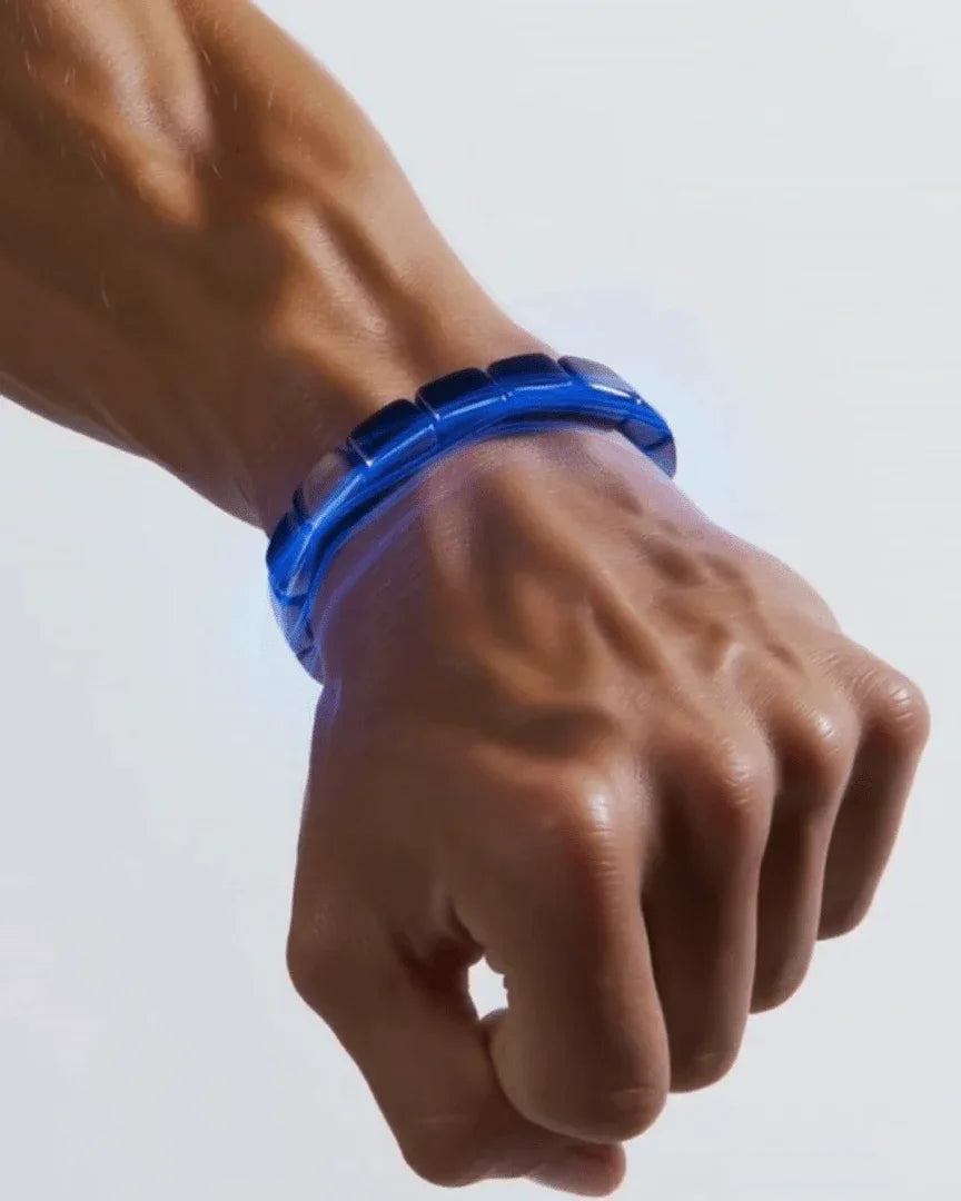 Bracelet Hématite pour Homme – Élégance, Force & Énergie Stylée - Rondor