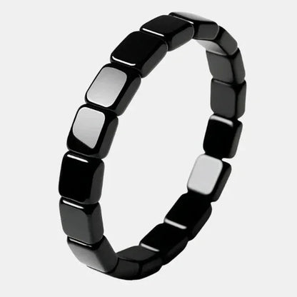 Bracelet Hématite pour Homme – Élégance, Force & Énergie Stylée - Rondor