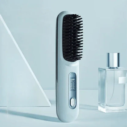 Brosse à Cheuveux Lissante - Portable – Chauffage Rapide, Température Constante, USB Rechargeable - Rondor
