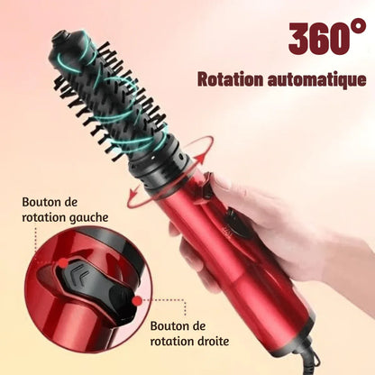 Brosse À Cheveux Ionique Rotative Automatique – Coiffage Facile et Volume Parfait en Quelques Minutes - Rondor