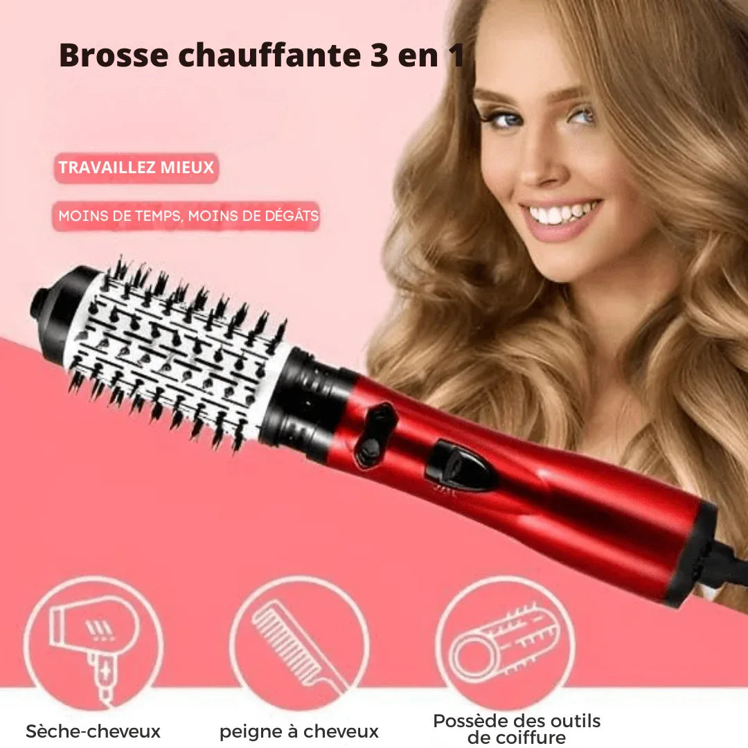 Brosse À Cheveux Ionique Rotative Automatique – Coiffage Facile et Volume Parfait en Quelques Minutes - Rondor