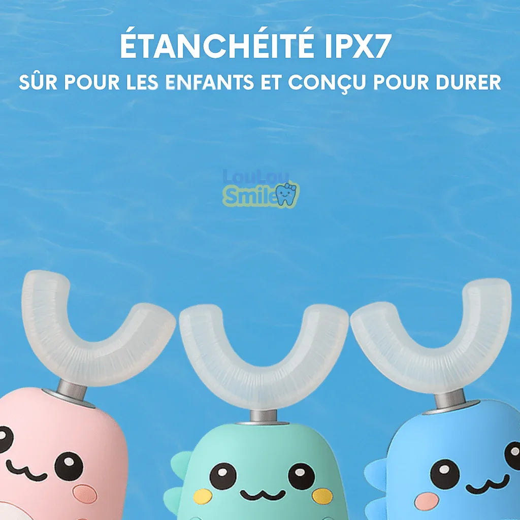 Brosse à dents 360° pour enfants - Rondor