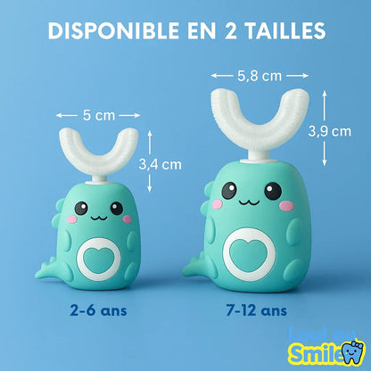 Brosse à dents 360° pour enfants - Rondor