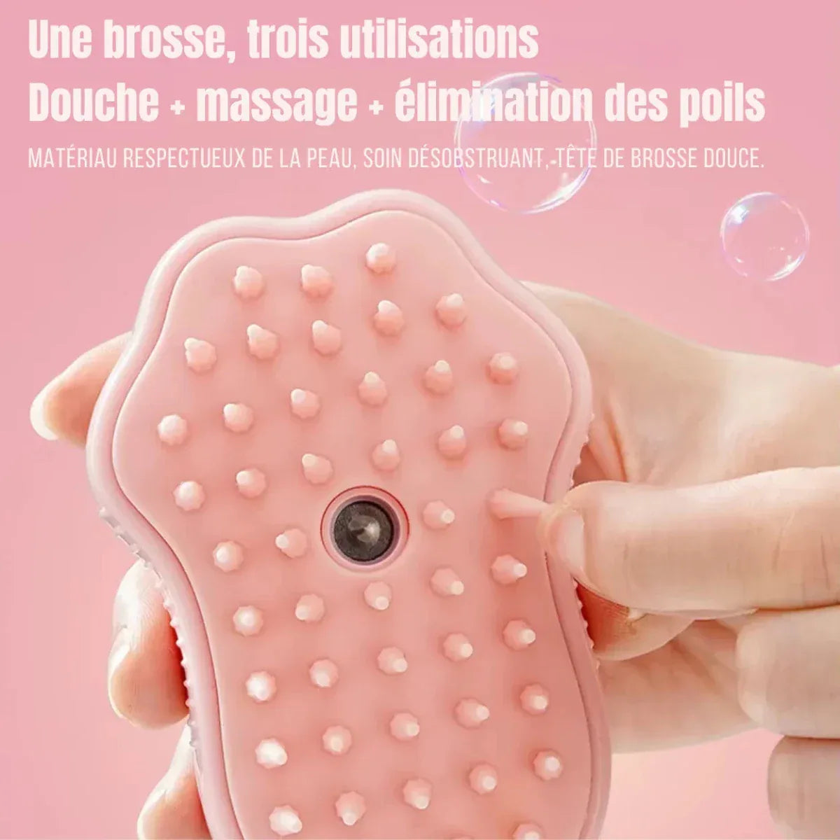 Brosse de Massage Spray pour Chiens & Chats - Rondor