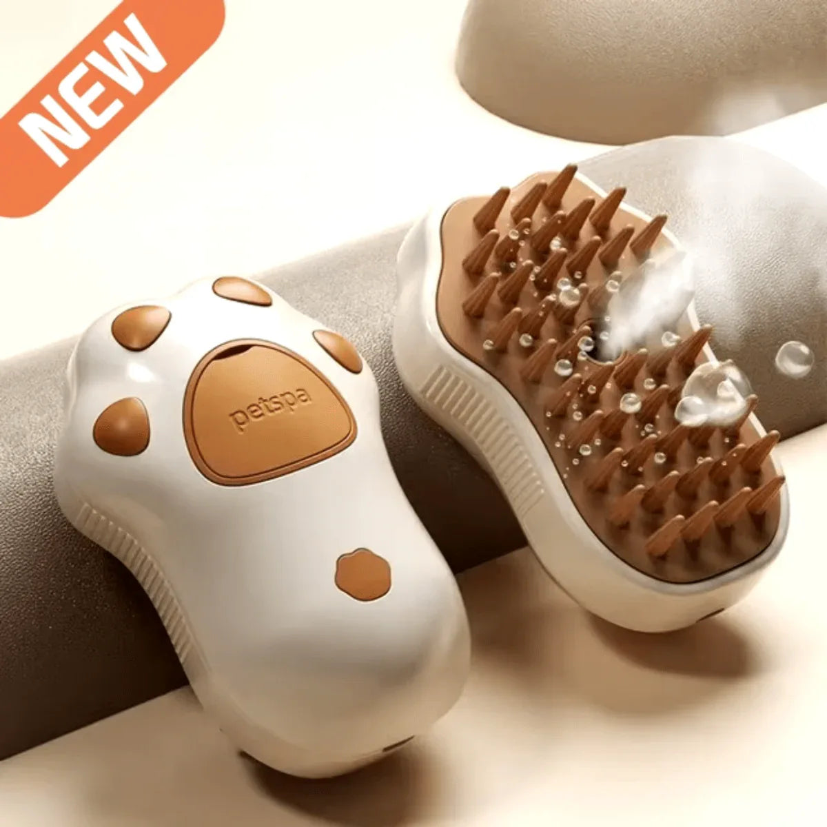 Brosse de Massage Spray pour Chiens & Chats - Rondor