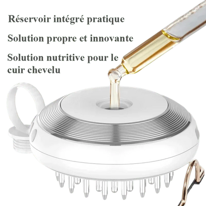 Brosse EMS Cuir Chevelu – Croissance & Stimulation LED - Rondor