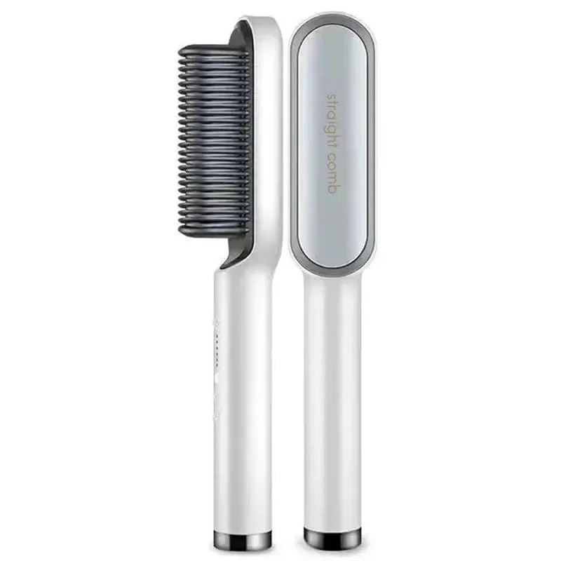 Brosse Lissante Chauffante pour Cheveux - Brosse Ionique Électrique - Rondor