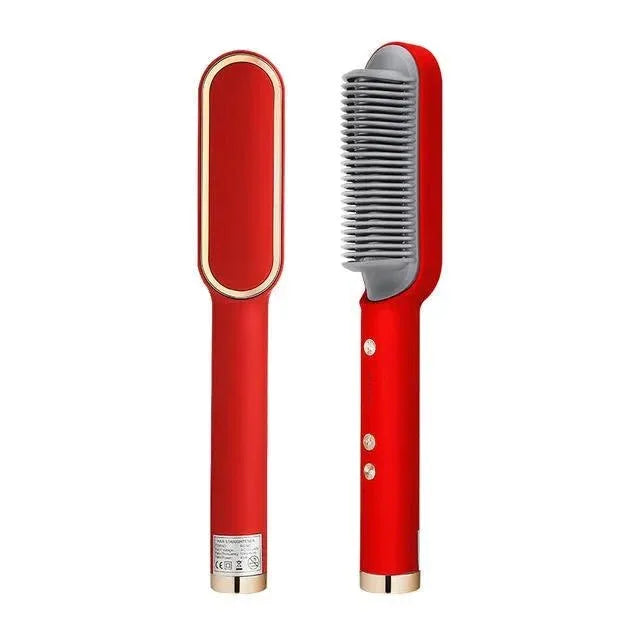 Brosse Lissante Chauffante pour Cheveux - Brosse Ionique Électrique - Rondor