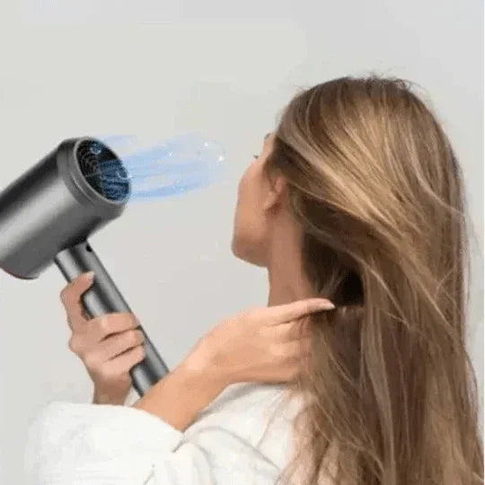 Brosse Sèche - Cheveux Silencieuse Haute Vitesse Professionnelle – Séchage Rapide et Brillance Salon Sans Bruit - Rondor
