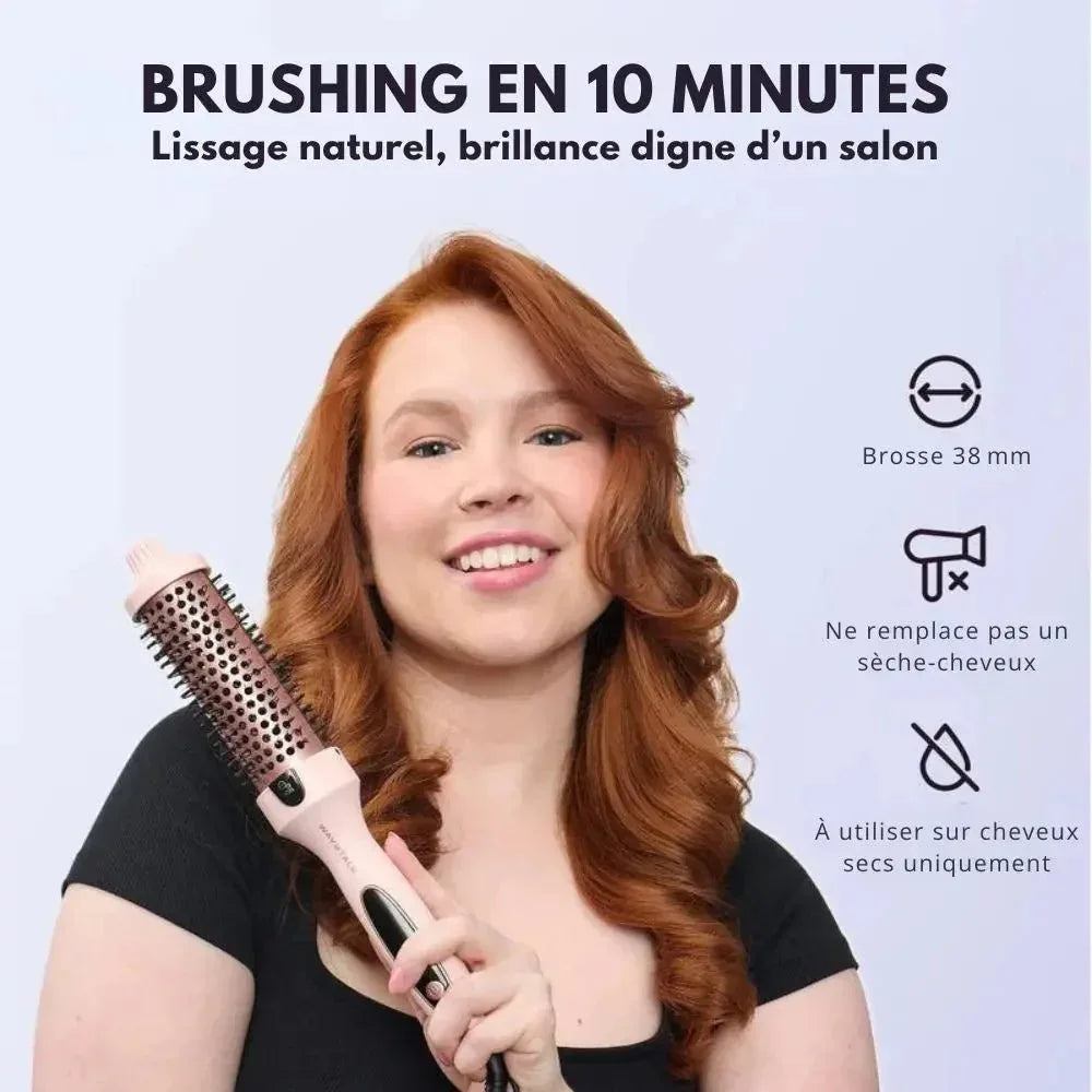 Brosse Thermique - Brushing volumineux en 10 minutes - Rondor
