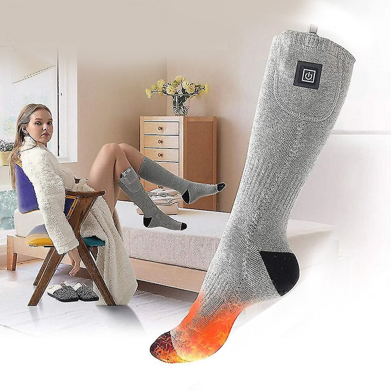 Beheizte Socken | Wiederaufladbare Thermosocken mit einstellbarer Temperatur und bis zu 8 Stunden Wärme